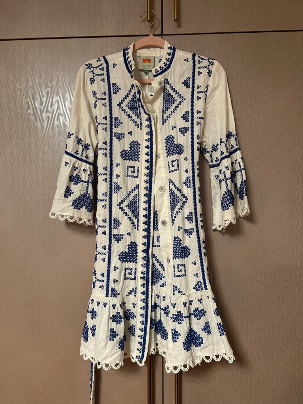 Farm Rio Linen Dress - Picture 4 of 7